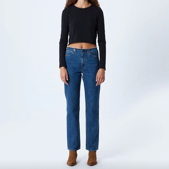 Slvrlake London Jeans Straight Leg 90s Sz 26 - Picture 1 of 12